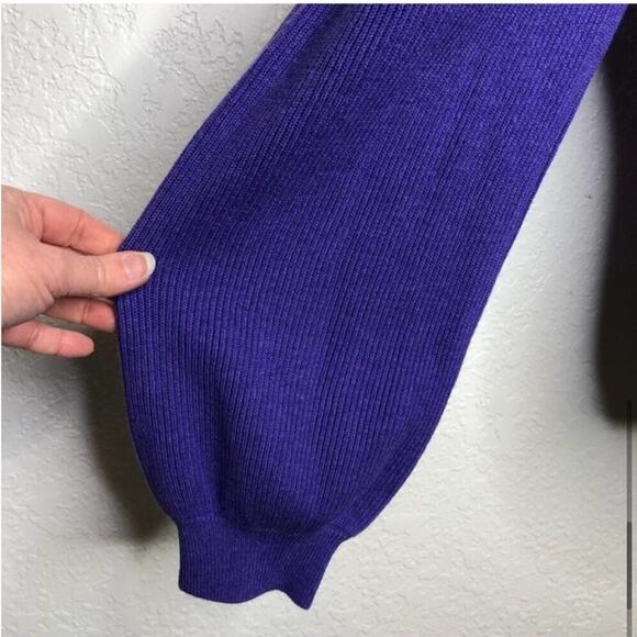 Cabi Sunday French Violet purple button front cardigan sweater size Small #5834 - Picture 7 of 16